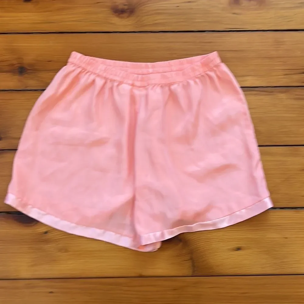 Victoria Secret Sz M Y2K 🍑 Peach Coral Sleep Shorts